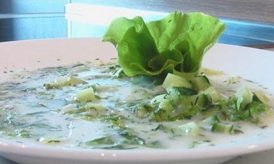 Рецепт окрошки на фруктовом отваре