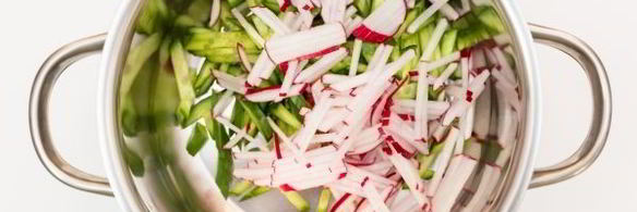 окрошка на греческом йогурте