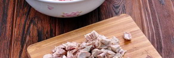 окрошка на курином бульоне