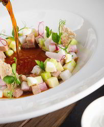 Окрошка на квасе