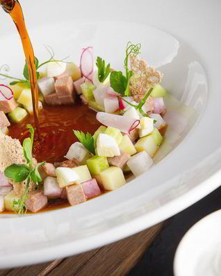 Окрошка на квасе