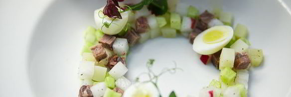 окрошка на квасе