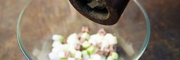 окрошка на квасе