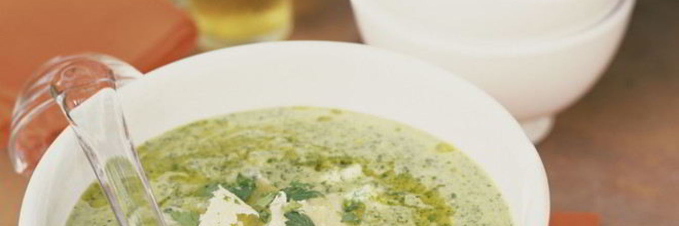 Окрошка на сметане