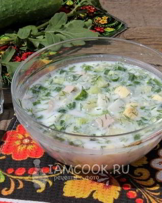 Окрошка на тане