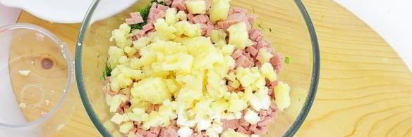 окрошка на воде с уксусом