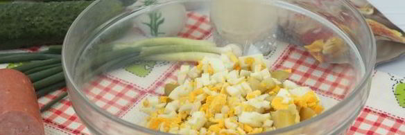 окрошка с горчицей