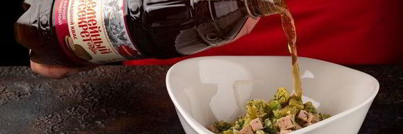 окрошка с колбасой