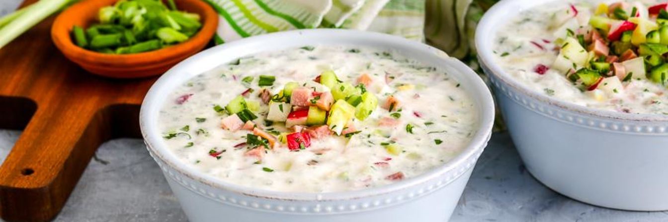 Окрошка с квасом