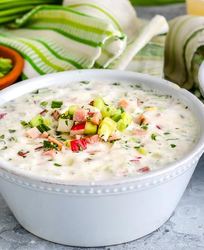 Окрошка с квасом