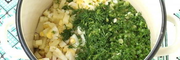 окрошка с помидорами на сыворотке