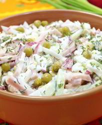 Салат Окрошка