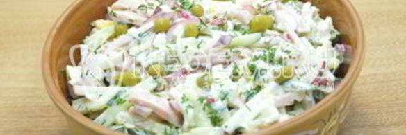 салат окрошка