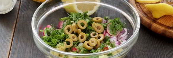 вегетарианская окрошка на кефире и минералке