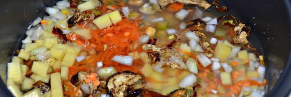 густой овощной суп