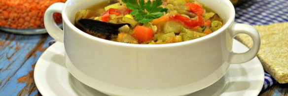 густой овощной суп