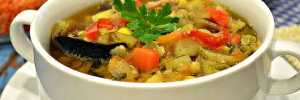 густой овощной суп