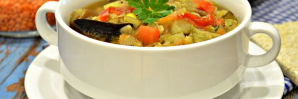 густой овощной суп