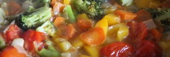 куриный суп с овощами