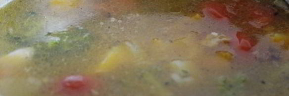 куриный суп с овощами