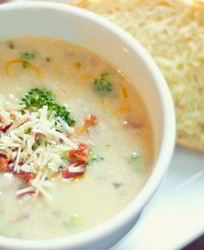 Легкий крем-суп из овощей