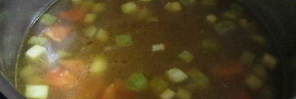 легкий овощной суп