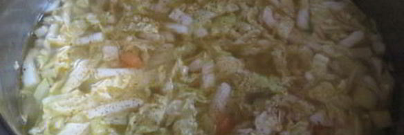 легкий овощной суп