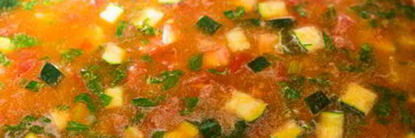 минестроне с песто