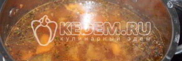 овощной суп с баклажанами