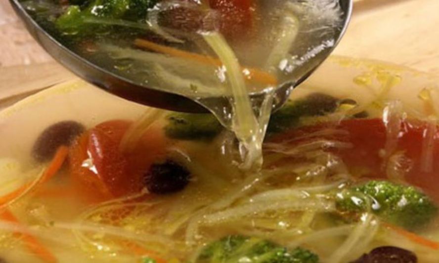 Рецепт овощного супа с брокколи