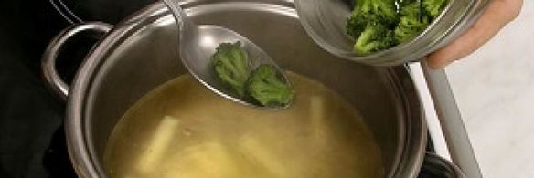 овощной суп с брокколи