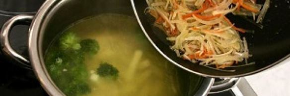 овощной суп с брокколи