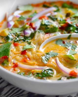 Овощной суп с карри