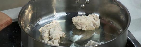 пряный суп с телячьими мозгами