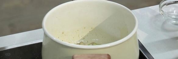 пряный суп с телячьими мозгами