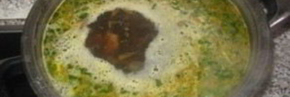 рассольник с грибами