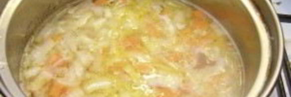 рисовый суп с курицей