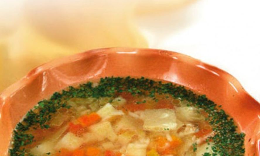 Рецепт рисового супа с овощами