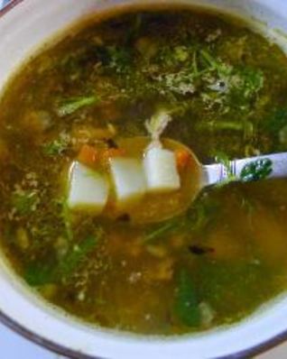 Рыбный суп из консервы