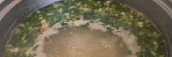 щавелевый суп с яйцом и курицей