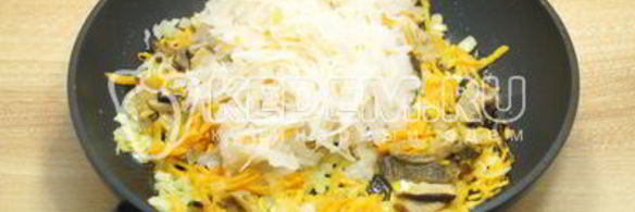 щи грибные с перловкой