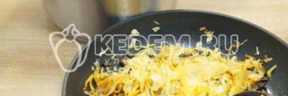 щи грибные с перловкой