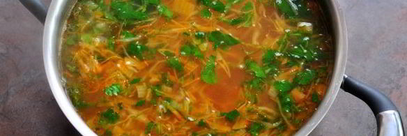 щи из квашеной капусты с говядиной