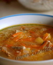Щи из квашеной капусты томленые