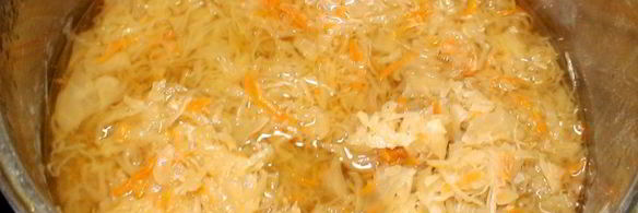 щи из квашеной капусты в мультиварке