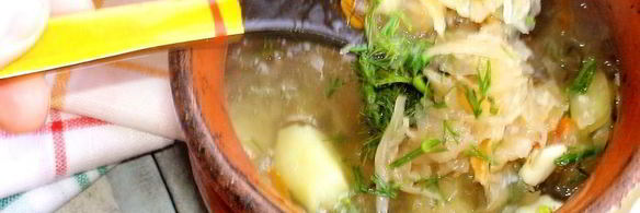 щи из квашеной капусты в мультиварке