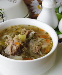 Щи из квашеной капусты