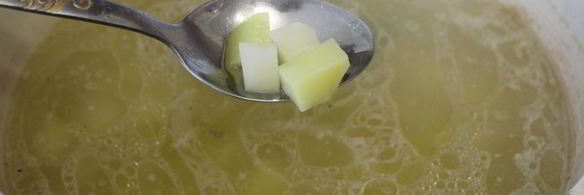 щи из свежей капусты с баклажанами