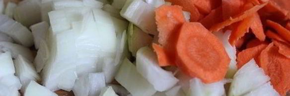 щи со шпинатом и шампиньонами