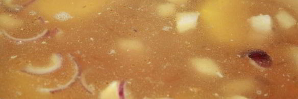 щи со свежей капустой и свиной грудинкой